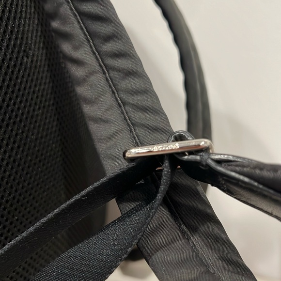 Coach Signature Small Black Backpack 🎒 Nylon and Leather - Unisex - Picture 12 of 14